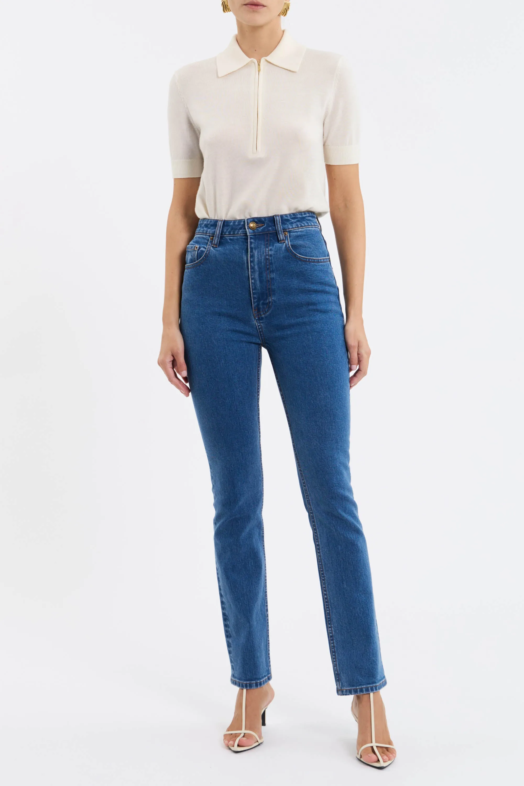 Naomie Straight Leg Jean