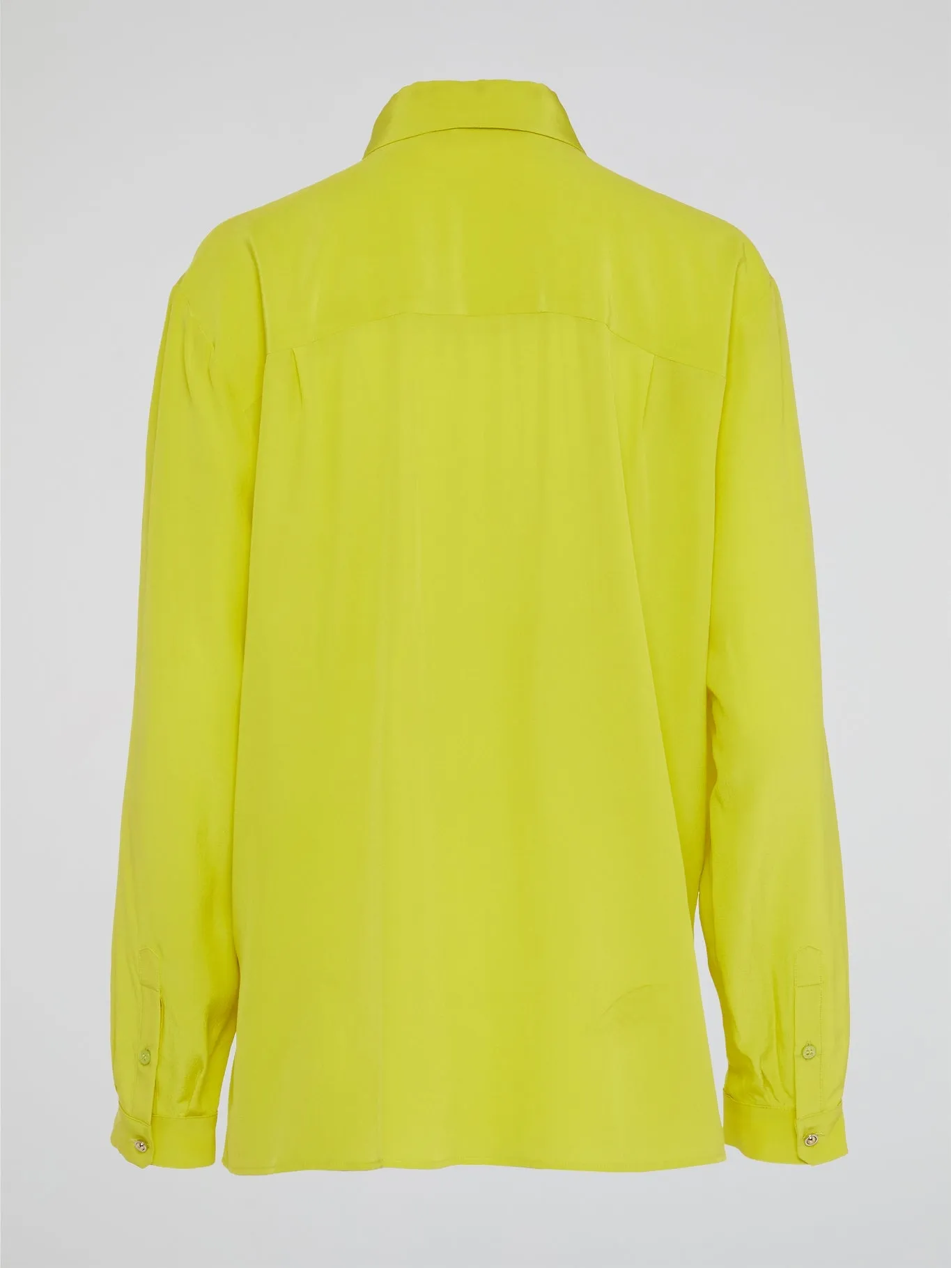 Neon Lace Up Blouse