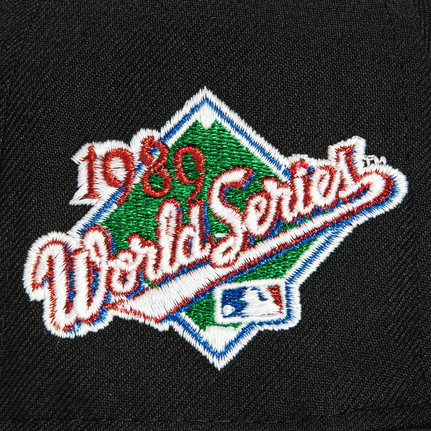 New Era 59Fifty City Sleeps San Francisco Giants 1989 World Series Patch Hat - Black, White