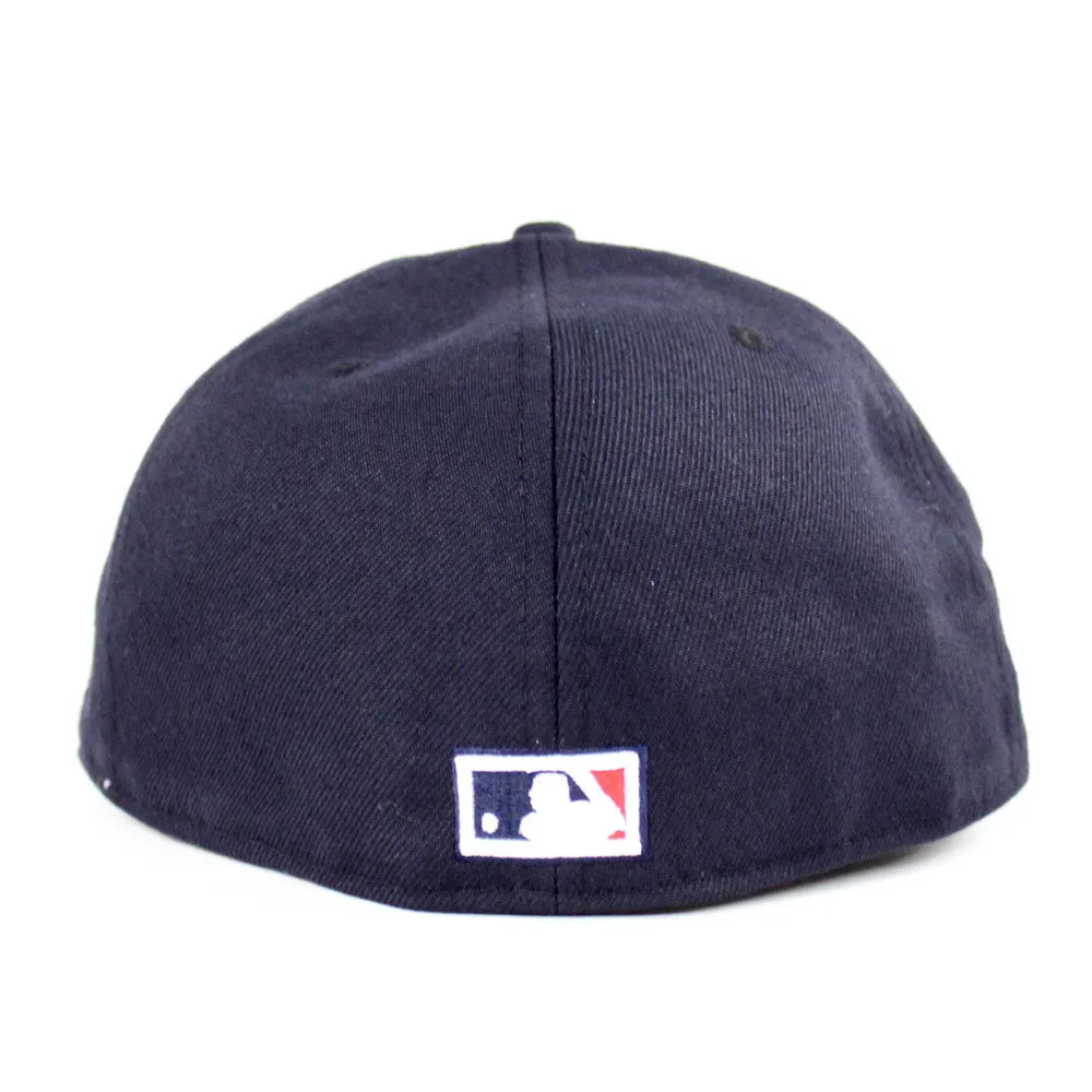 New York Yankees 2000 All Star Game New Era 59Fifty Fitted Hat (Navy PINK Under Brim)