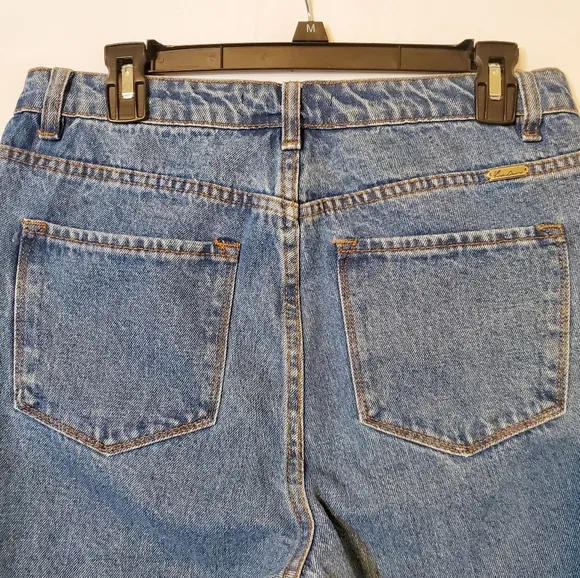 NWOT KanCan Raw Destroyed Hem High Waist Jeans