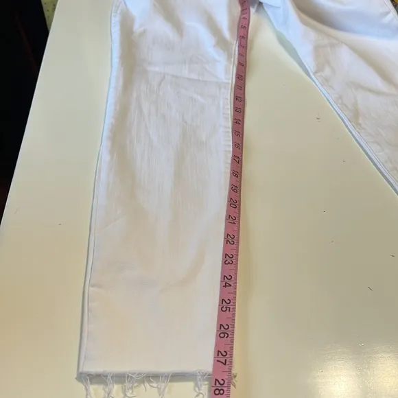 NWT Frame LeHigh Skinny High-Rise Skinny Fit Ankle White Jeans Size 30