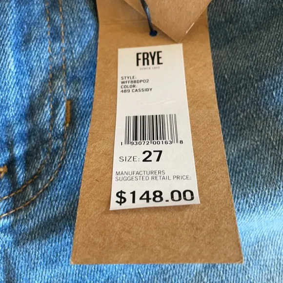 NWT FRYE Sienna Cropped Skinny Jean