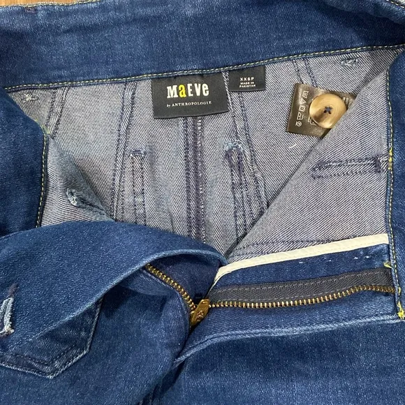 NWT Maeve denim skirt