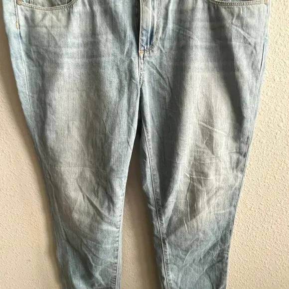 NWT Paige Jimmy Jimmy Crop Light Wash Jeans Size 30