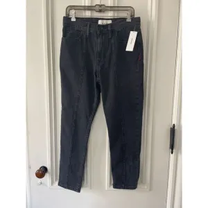 NWT urban outfitters BDG Dad slim tapered fit black denim jeans 29/30