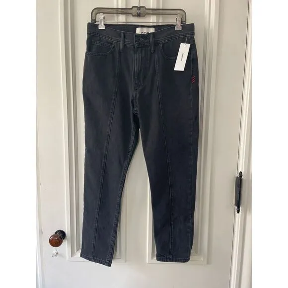 NWT urban outfitters BDG Dad slim tapered fit black denim jeans 29/30