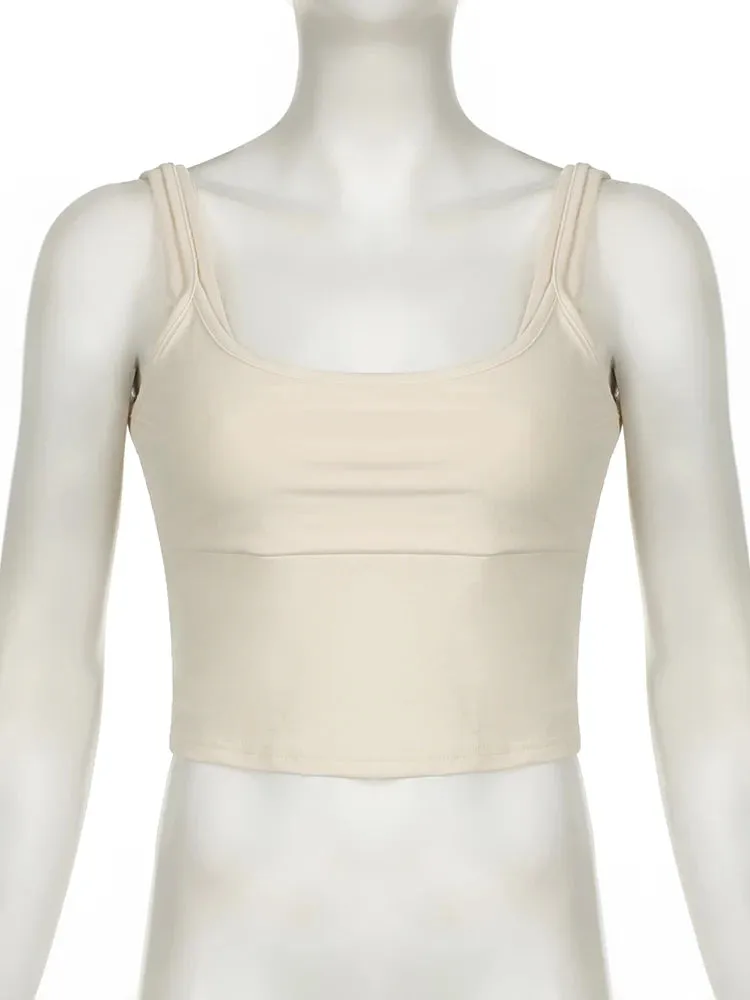 Obsidian Phoenix Patchwork Camisole Crop Top