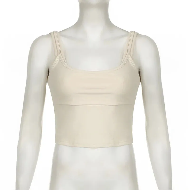 Obsidian Phoenix Patchwork Camisole Crop Top