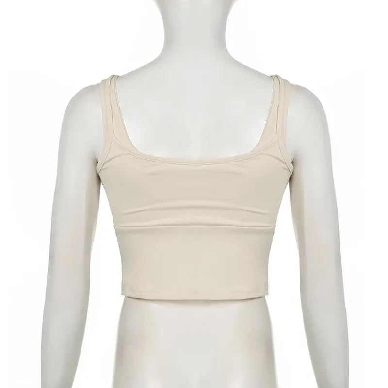 Obsidian Phoenix Patchwork Camisole Crop Top