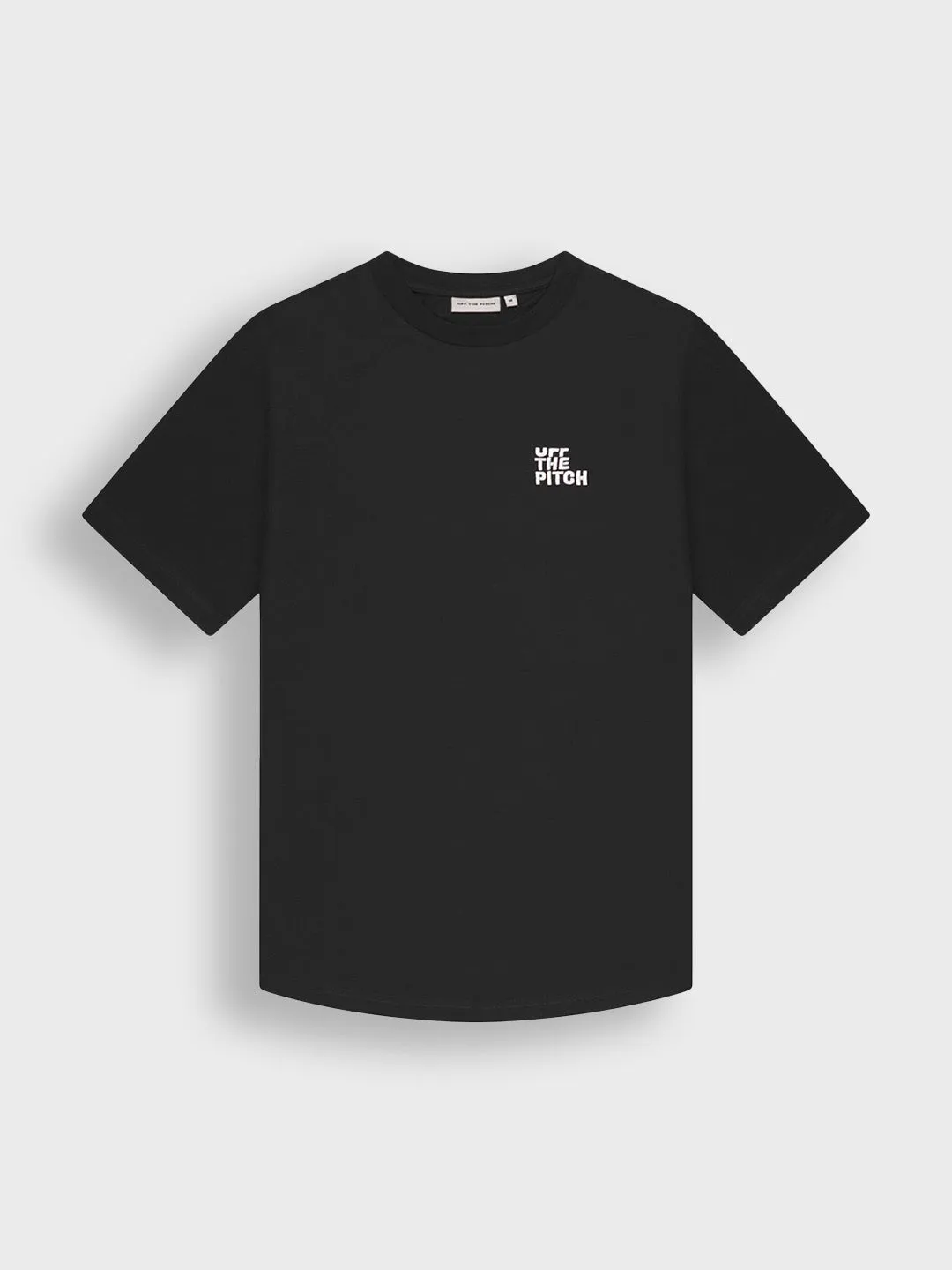 Off The Pitch Ornament T-Shirt | Black
