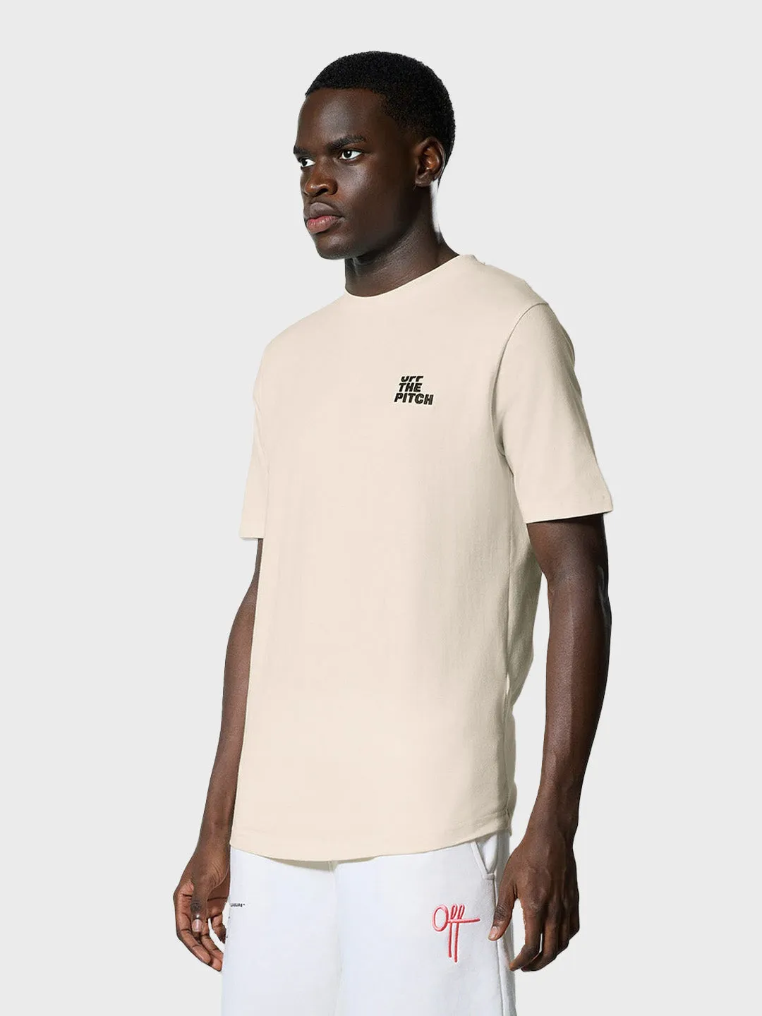 Off The Pitch Ornament T-Shirt | Off-White
