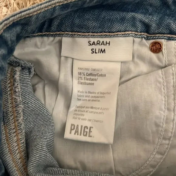 Paige Cropped Jeans