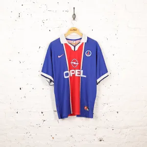 Paris Saint Germain PSG Nike 1997 Home Football Shirt - Blue - XL
