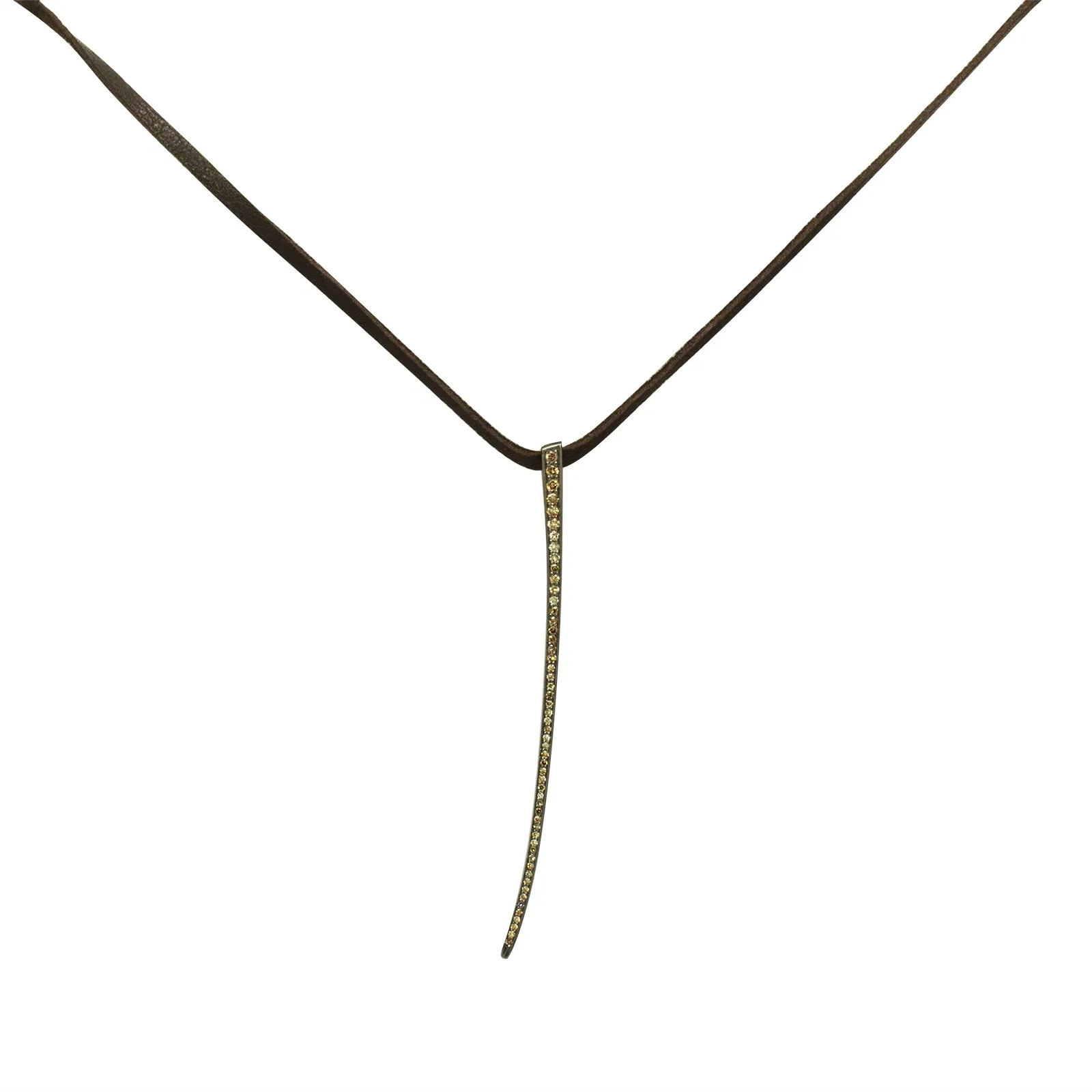 pavé curved stake choker