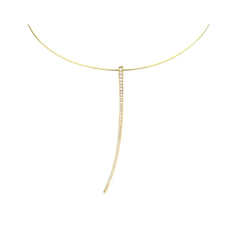 pavé curved stake choker