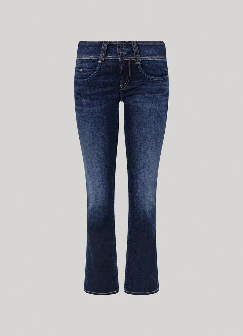 PEPE | GEN Straight Fit - Mid Waist | H09 darkused