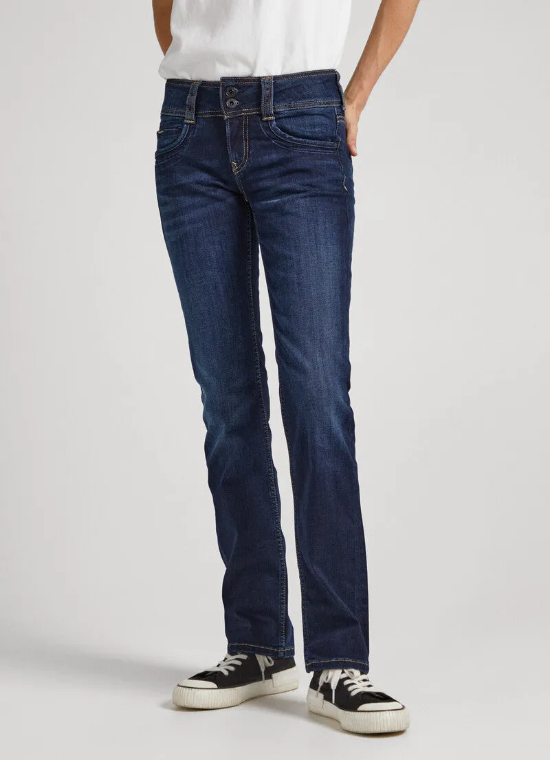 PEPE | GEN Straight Fit - Mid Waist | H09 darkused