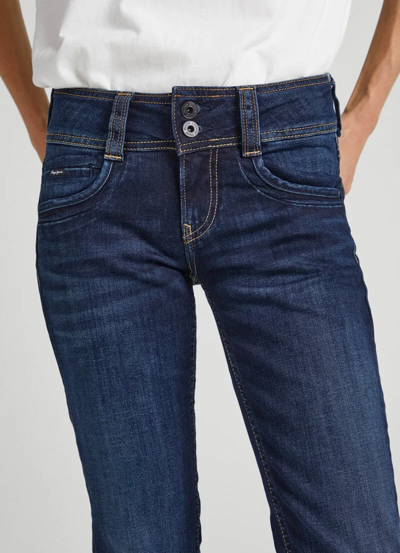 PEPE | GEN Straight Fit - Mid Waist | H09 darkused