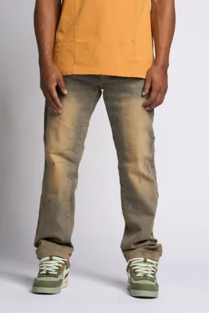 PHEELINGS TIMELINE STRAIGHT FIT DENIM (MEDIUM BLUE SAND)
