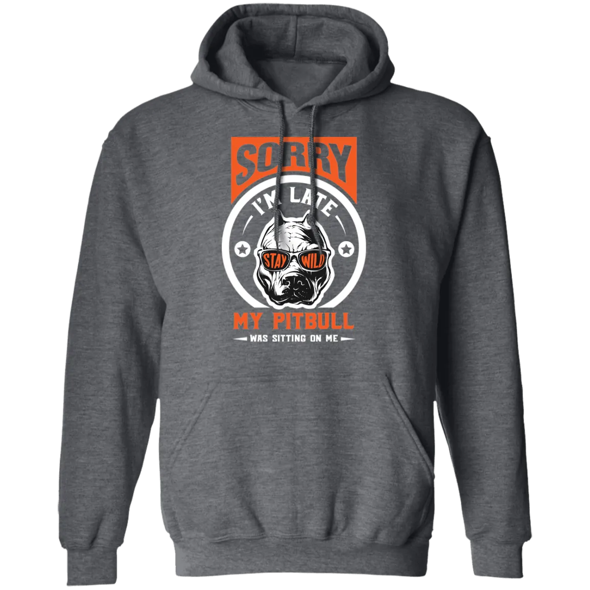 Pitbull_G185 Pullover Hoodie 8 oz.