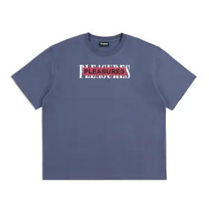 Pleasures Men Doubles Heavyweight Shirt Slate