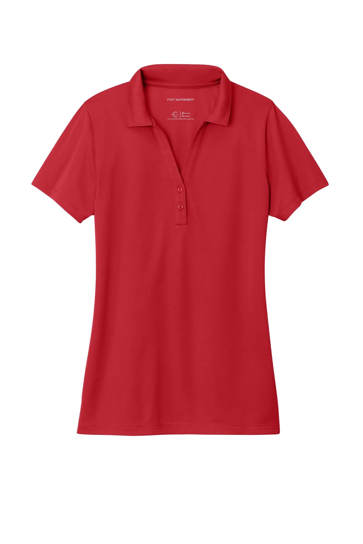 Port Authority Women's C-FREE Performance Polo LK863 Rich Red