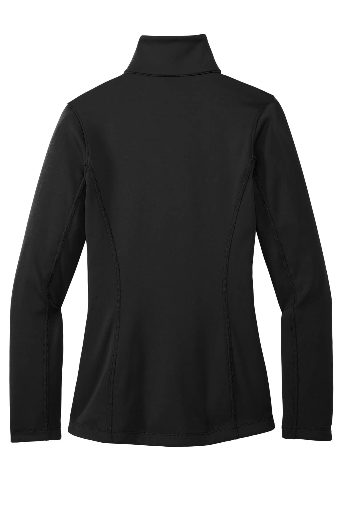 Port Authority Women's Smooth Fleece 1/4-Zip L804 Deep Black