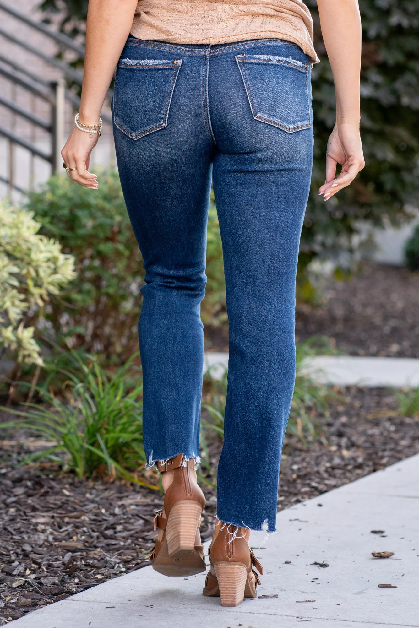 Portable Mid Rise Cropped Mini Boot Cut Regular & Plus Sizes