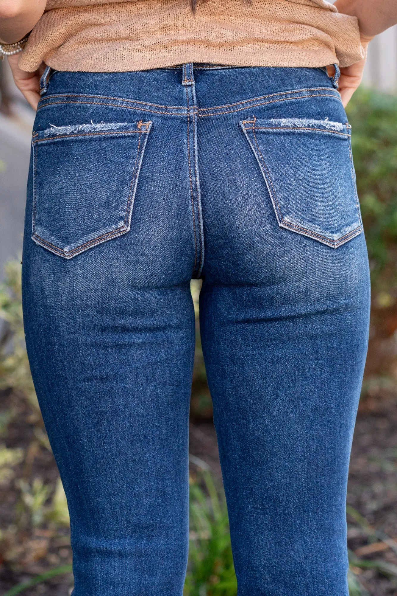 Portable Mid Rise Cropped Mini Boot Cut Regular & Plus Sizes