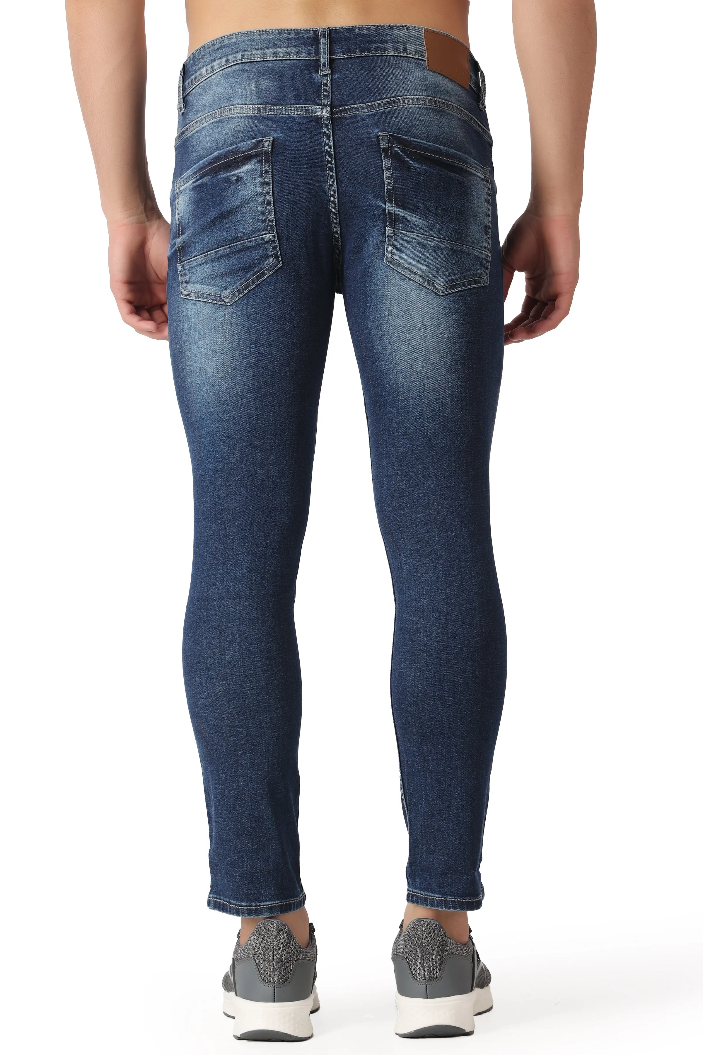 Pupil London Mid Blue Slim Fit Jeans