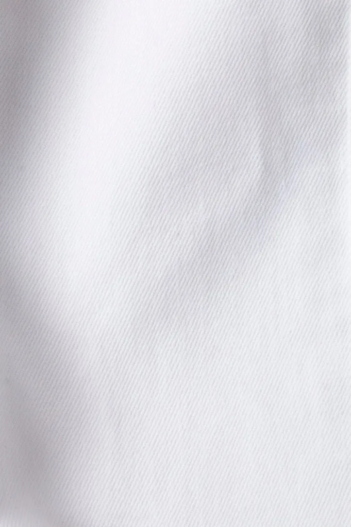 Pure White Straight Fit