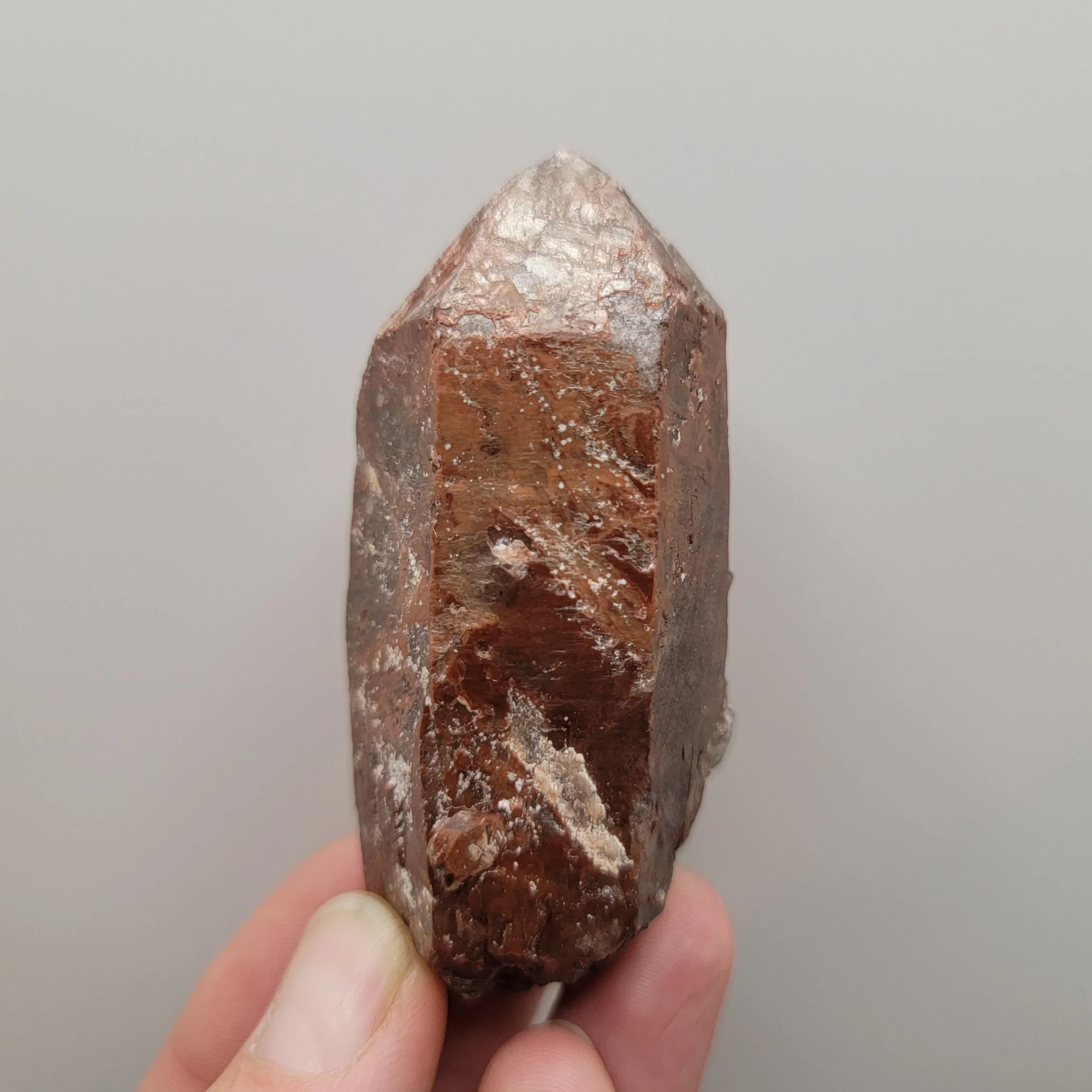Quartz with Hematite and Marcasite