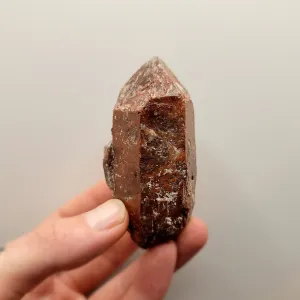Quartz with Hematite and Marcasite