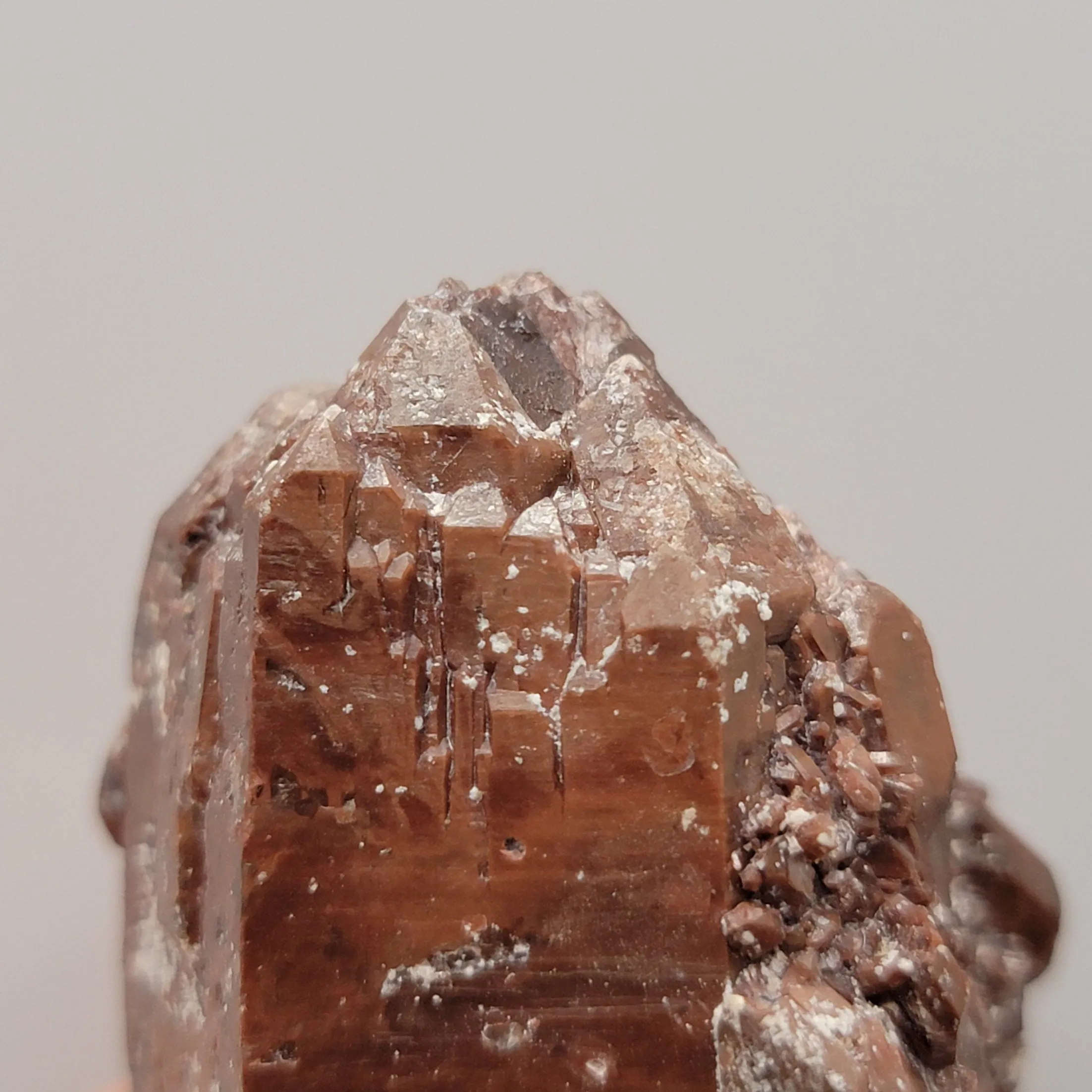 Quartz with Hematite and Marcasite