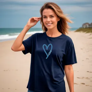 "Lion Heart" Relaxed Fit Crew Unisex T-Shirt