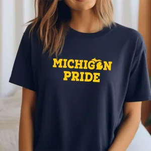 "Michigan Pride" Relaxed Fit Crew Unisex T-Shirt