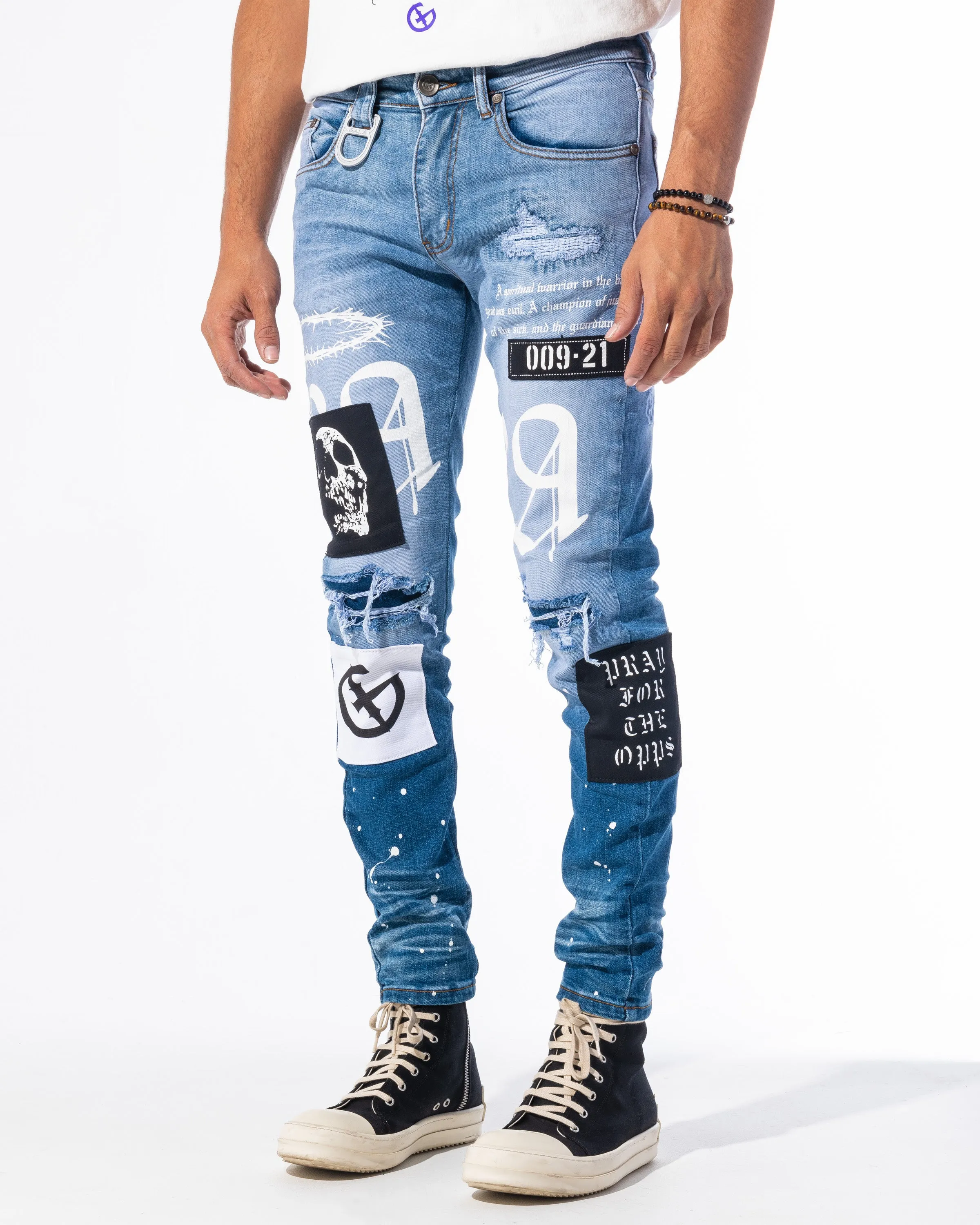 "RESISTANCE" DENIM (BLUE)