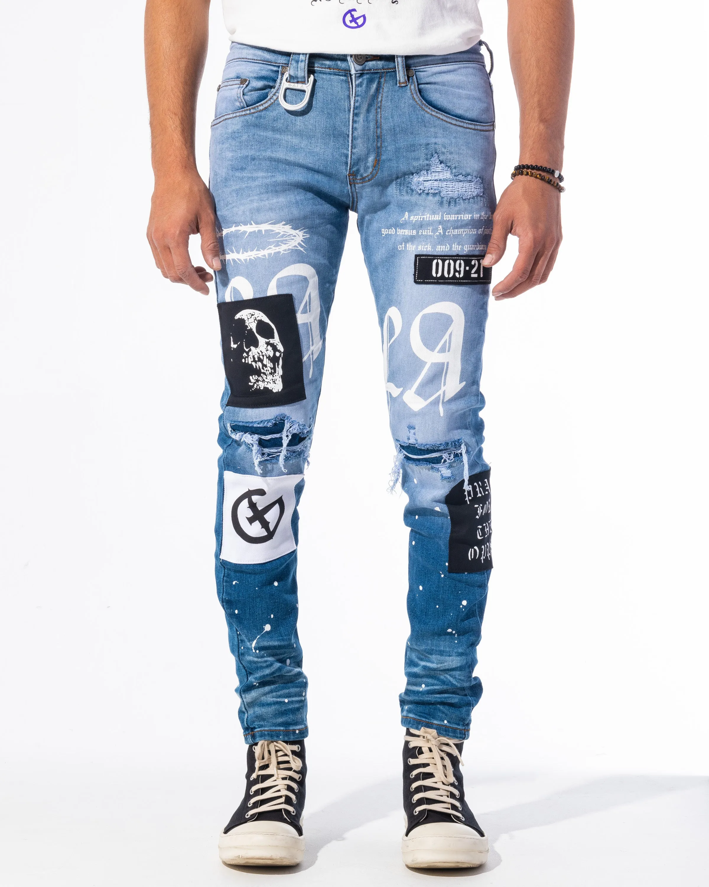 "RESISTANCE" DENIM (BLUE)