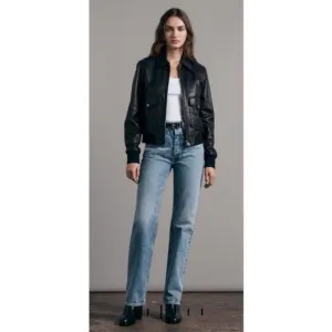 Rag &amp; bone Giftable Alex High-Rise Straight size 32 color:tulip
