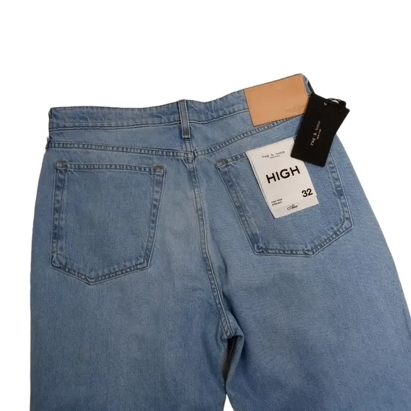 Rag &amp; bone Giftable Alex High-Rise Straight size 32 color:tulip