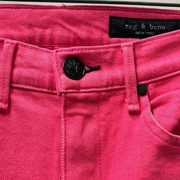 Rag &amp; Bone New York HIGH WAIST ANKLE CIGARETTE LEG JEANS size 26 *final price
