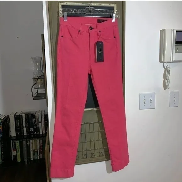 Rag &amp; Bone Pink Ankle Cigarette Jeans SIze 24