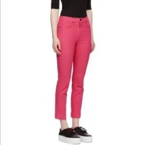 Rag &amp; Bone Pink Ankle Cigarette Jeans SIze 24