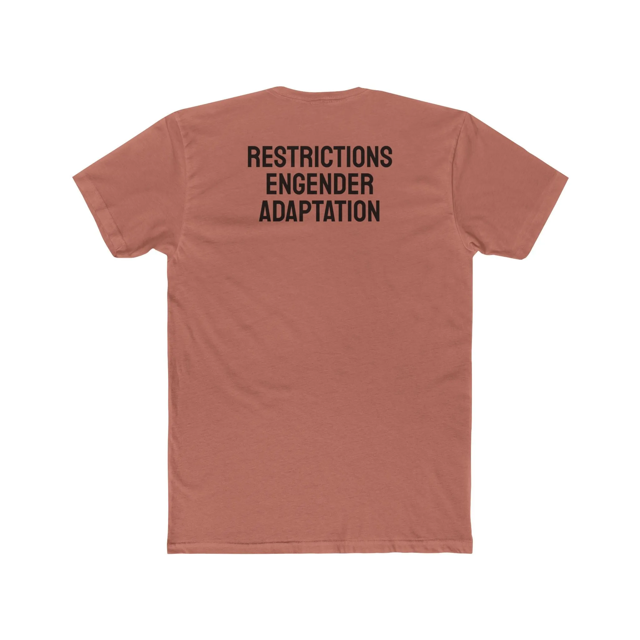 Restrictions Engender Creativity - Unisex Cotton Crew Tee