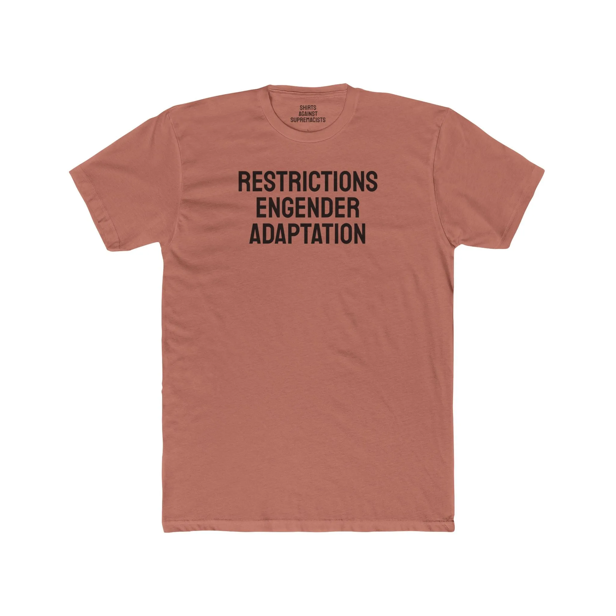 Restrictions Engender Creativity - Unisex Cotton Crew Tee