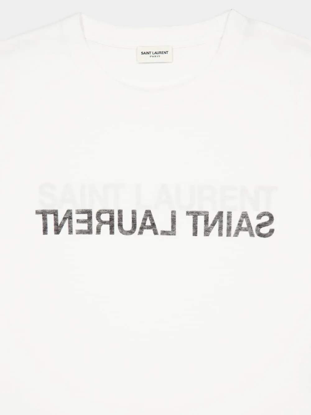 Reverse Logo White T-Shirt