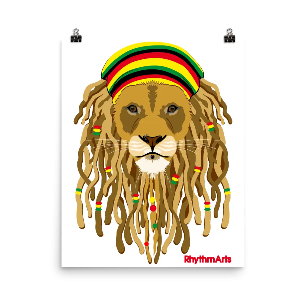 RhythmArts -ZionLion- Photo paper poster