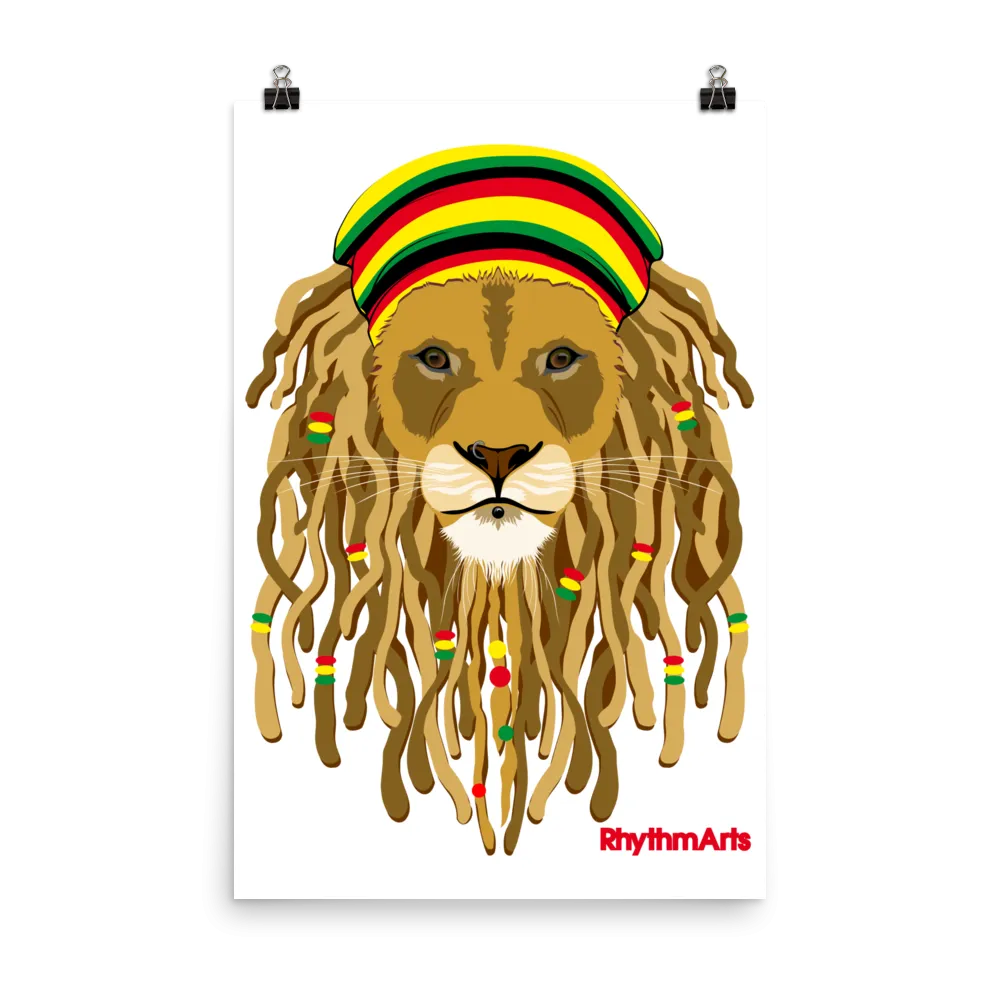 RhythmArts -ZionLion- Photo paper poster