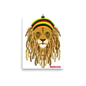RhythmArts -ZionLion- Photo paper poster